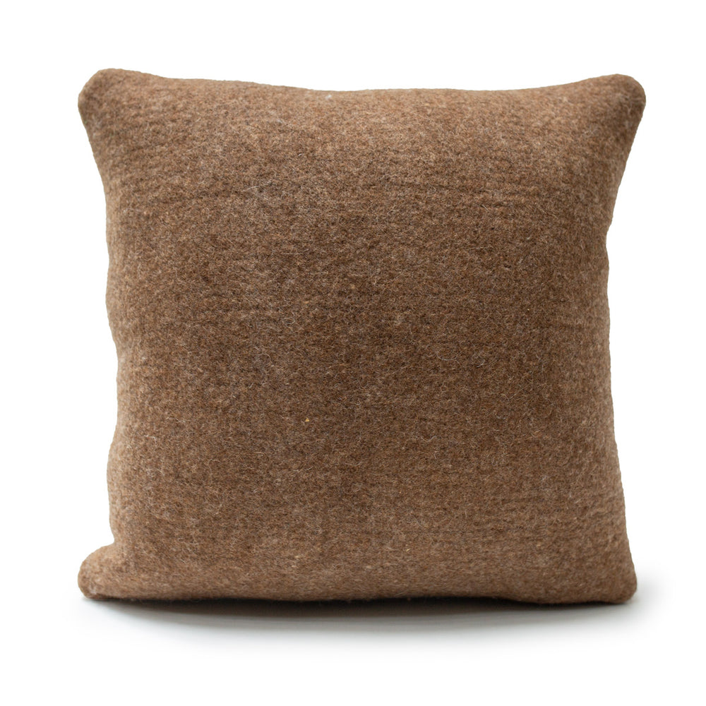 
                      
                        Shetland Brown Wool Pillow
                      
                    