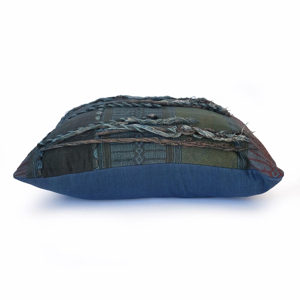 African Hand-woven Blanket Pillows