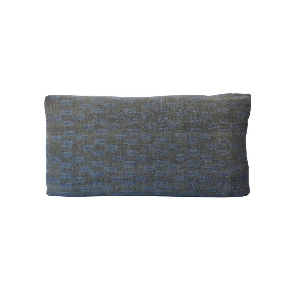 Indigo East Meets Indigo West Patchwork Pillows