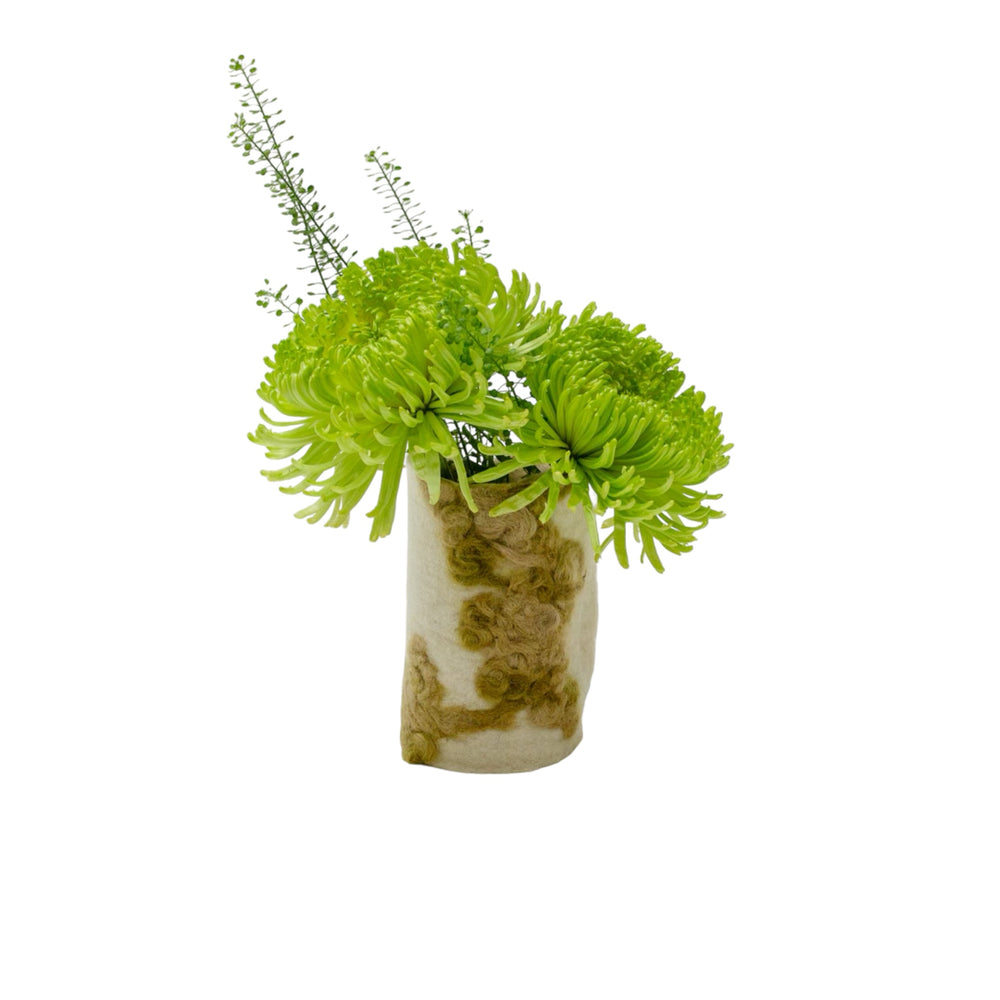 
                      
                        Grey Wool Flower Vase
                      
                    