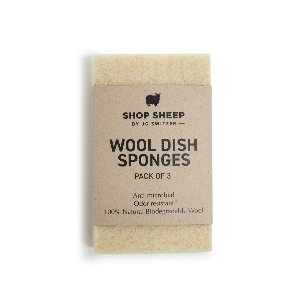 
                      
                        Felted Wool Dish Sponge - 3 Pack
                      
                    