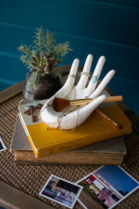 Ceramic Hand Ring Holder