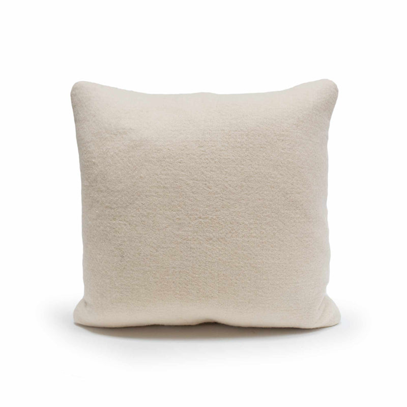BOTANICAL Plant-Dyed Wool 24" SQUARE Pillow - Indigo