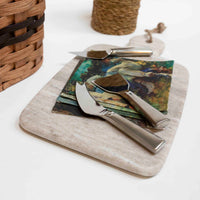 Simon Pearce Cheeseboard Set