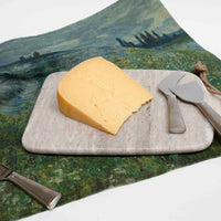 Simon Pearce Hartland Cheese Knife Set with Gift Box