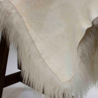 White Icelandic Sheep Hide