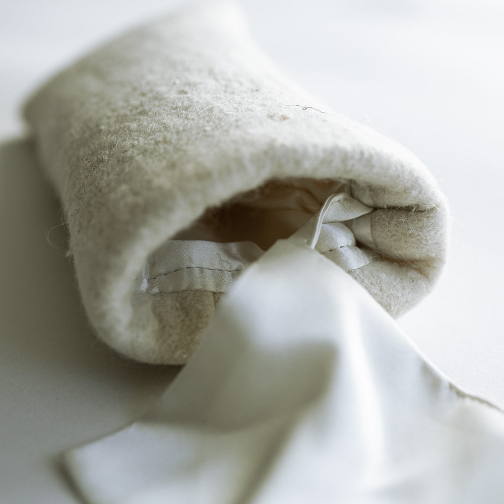 
                      
                        Eyeglass Sleeve - Felted Wool - Silk Lining
                      
                    