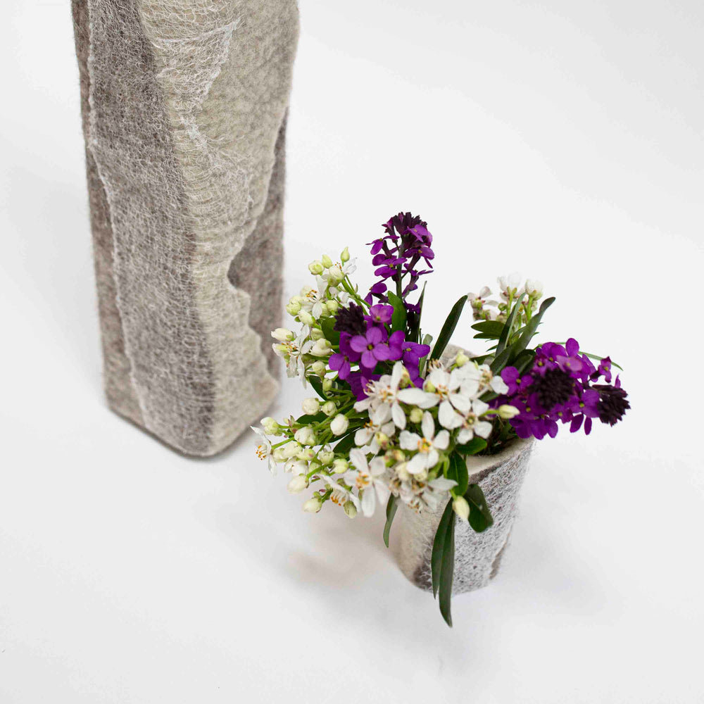 
                      
                        Grey Wool Flower Vase
                      
                    