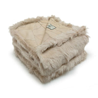 Toscana Real Sheep Fur Blanket Unlined