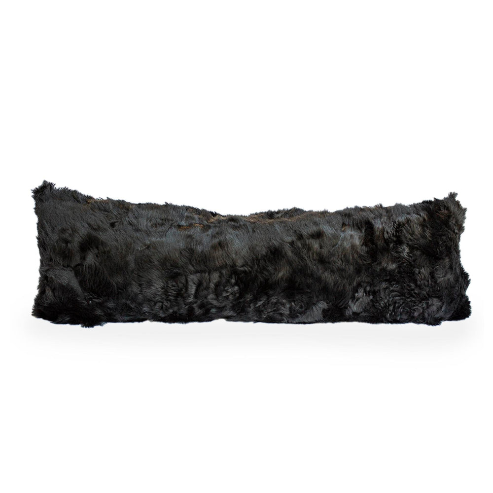 Toscana Fur - Body Pillow - Black