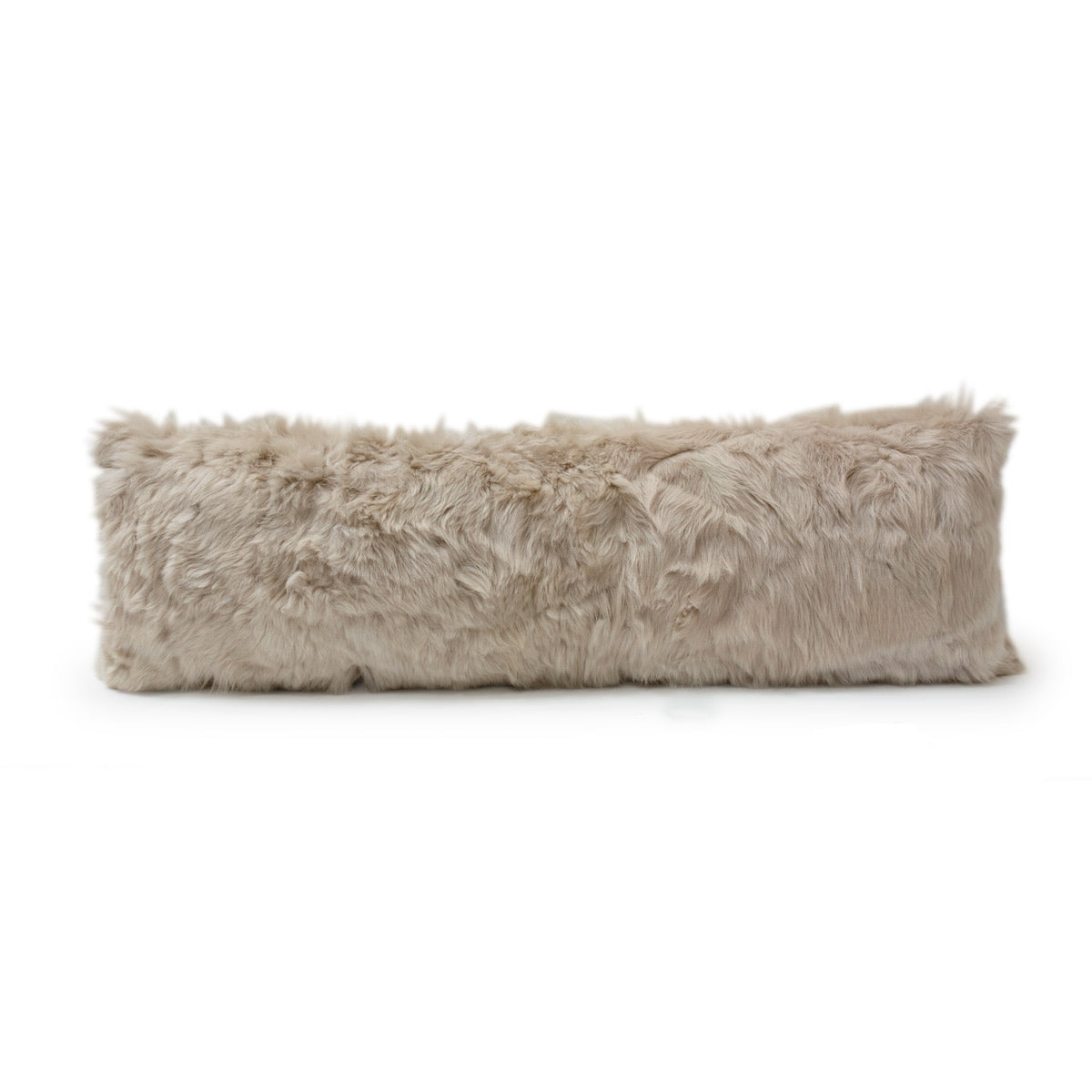 Toscana Real Sheep Fur Body Pillow in Black | JG SWITZER – JG Switzer
