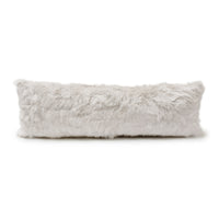 Toscana Real Sheep Fur Body Pillow in Black