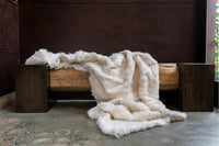 Toscana Real Sheep Fur Blanket - Unlined