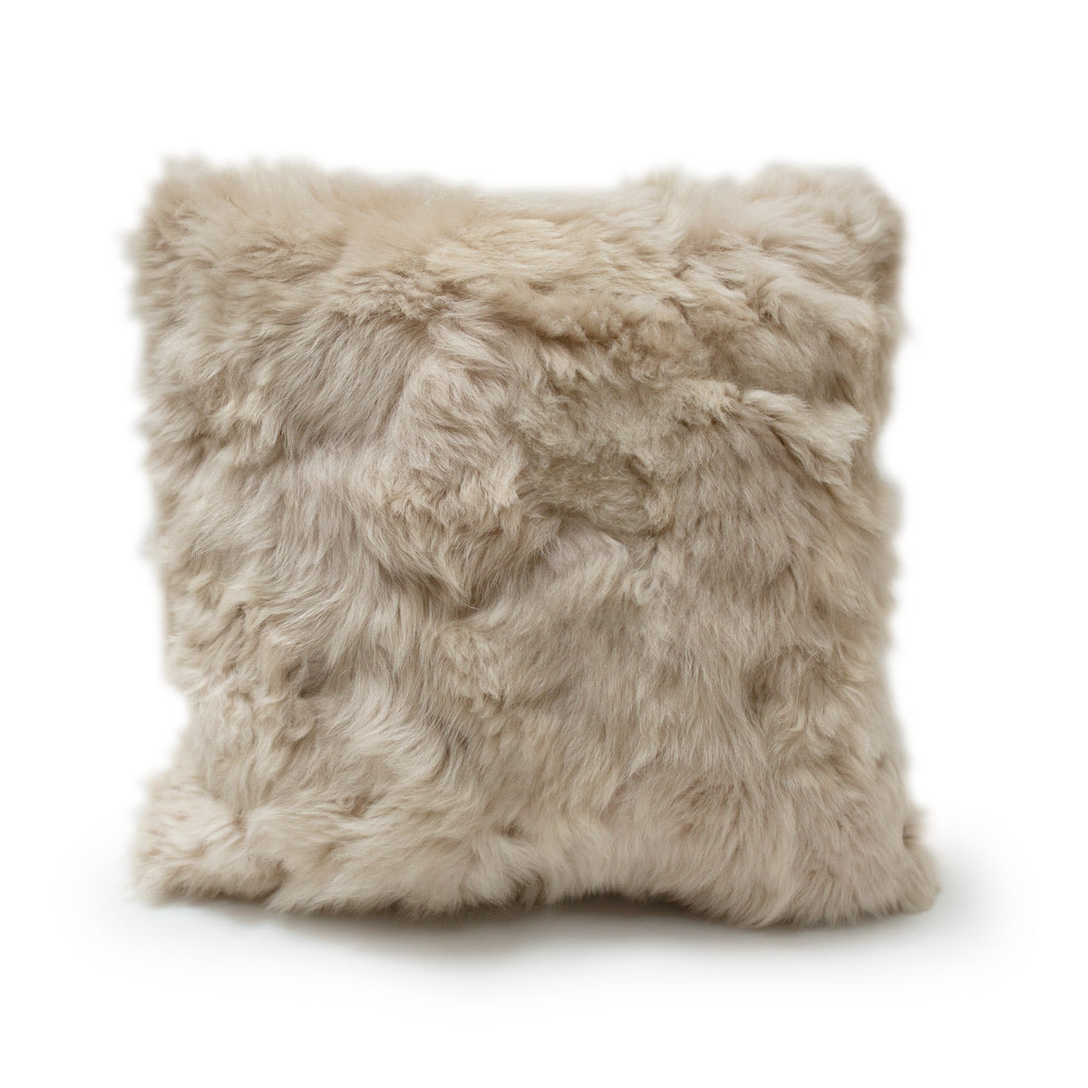 Toscana Real Fur Both Sides Square - Bone