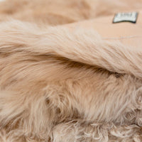 Toscana Real Sheep Fur Blanket Unlined