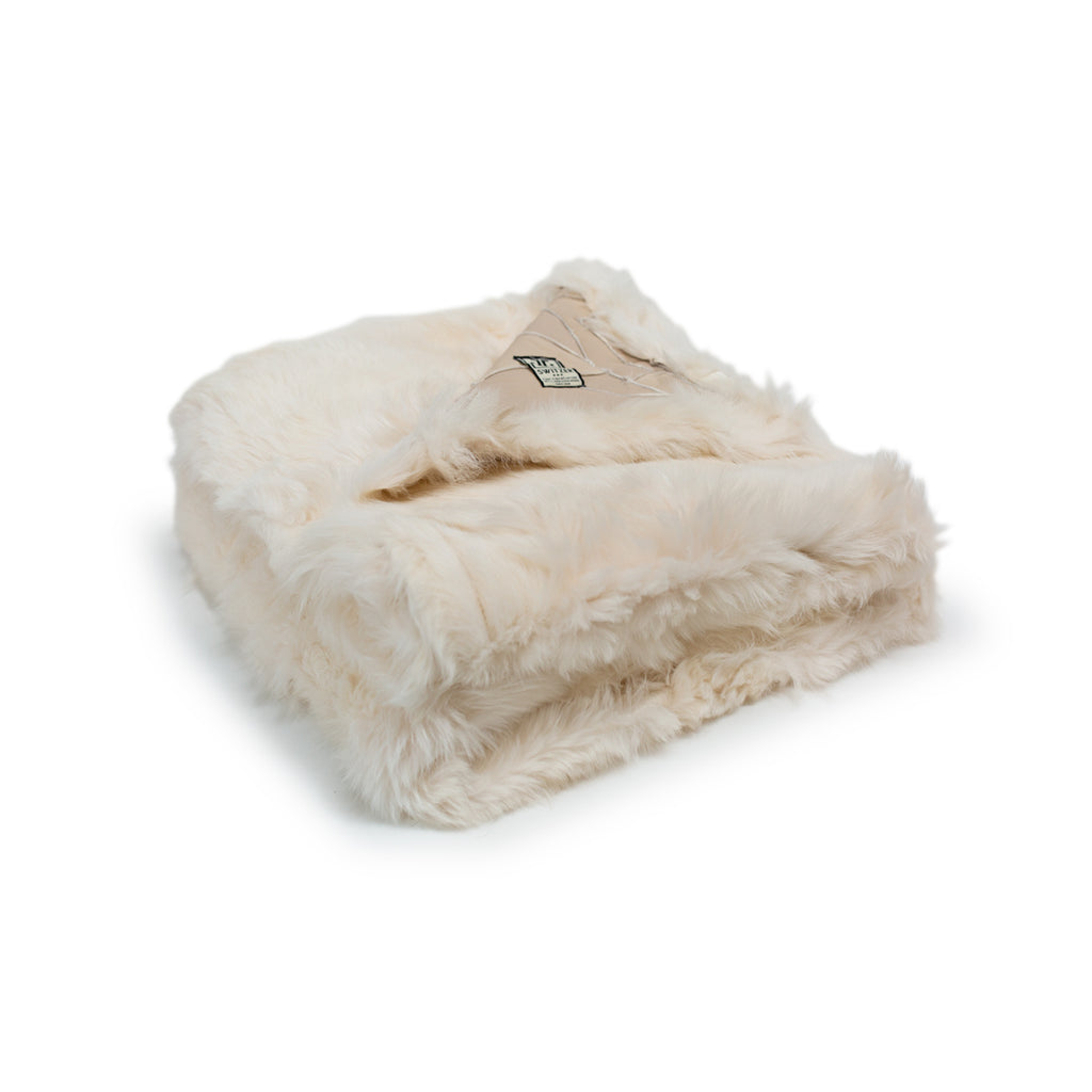Toscana Real Sheep Fur Throw Unlined