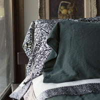Emilie Silk Framed Luxury Merino Wool Blanket - JG Switzer