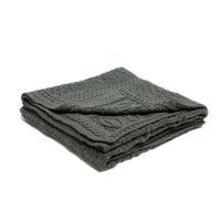 Merino Wool Cable Knit All Year 'Round Throw