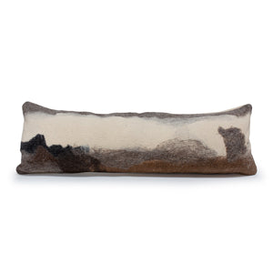 Tahoe Felted Wool Body Pillow