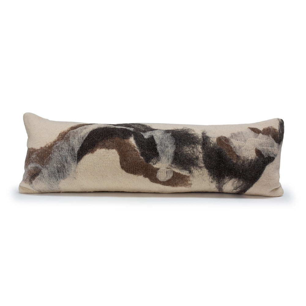 Tahoe Body Pillow - Felted Wool