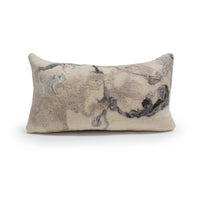 Silk & Wool Pillow with Raw Mohair by JG SWITZER