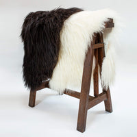 White Icelandic Sheep Hide