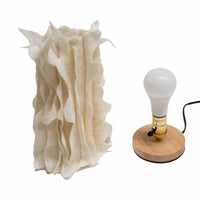 Felted Wool Textural TABLE Lamp