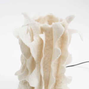 Felted Wool Textural TABLE Lamp