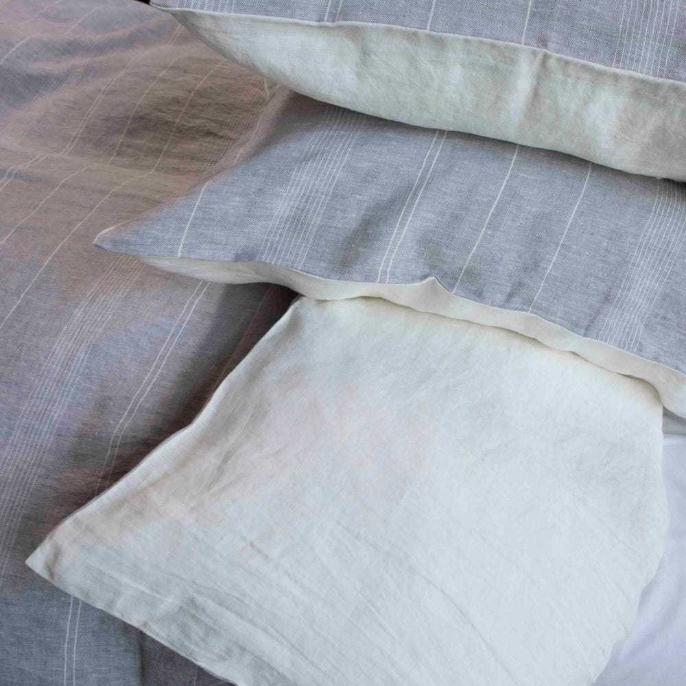 
                      
                        Ashley Linen Duvet Cover - Stripes
                      
                    