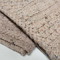 Merino Wool Cable Knit All Year 'Round Throw