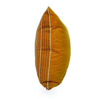 Lotus Flower Silk Pillow - Kumquat Triangle - JG Switzer