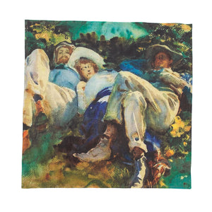 Impressionists-at-Leisure Linen Picnic Napkins