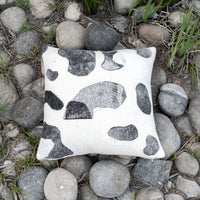 Water Stones Natural Felted Pillow - JG Switzer