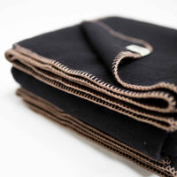 The JG Classic Blanket - Cashmere Blend in Black