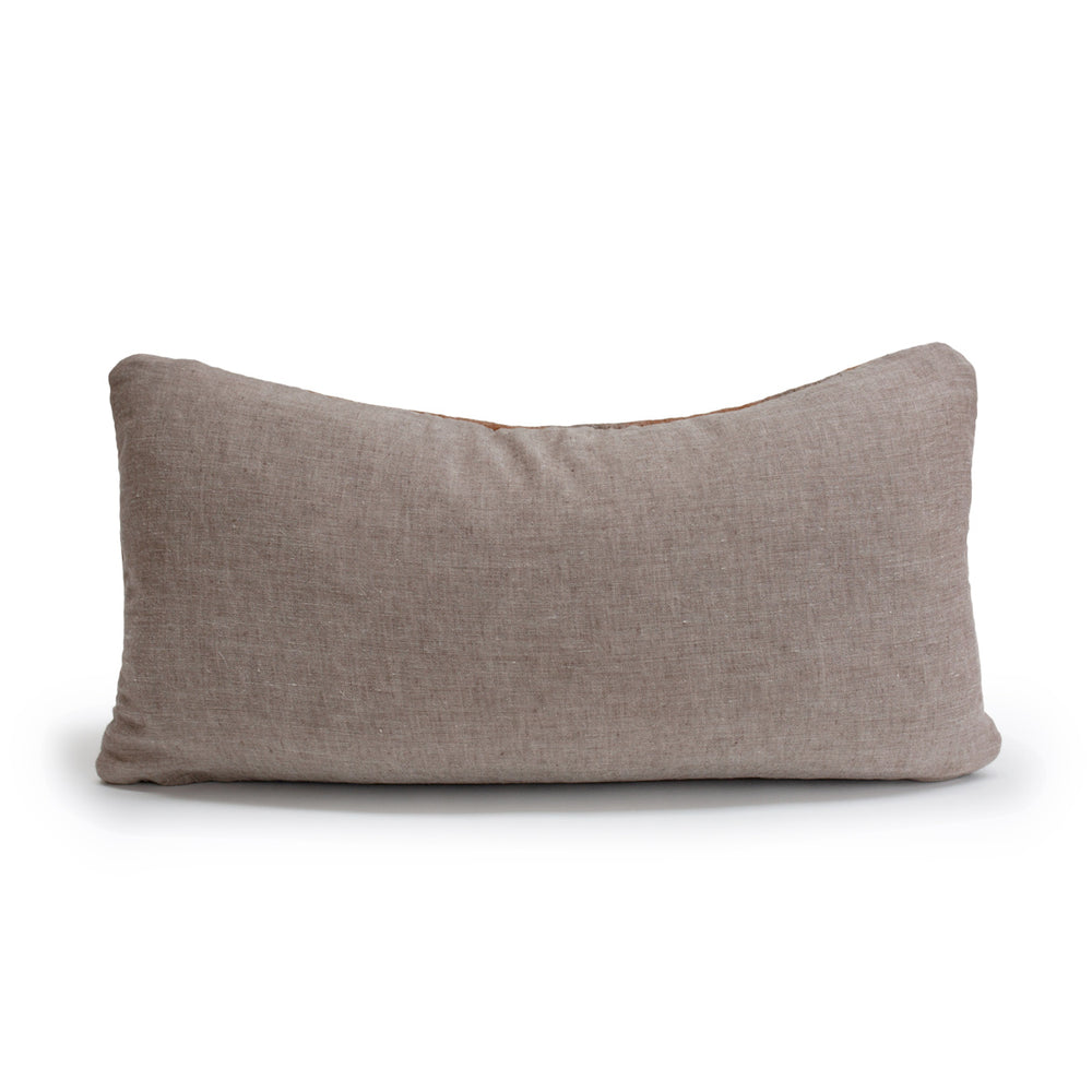 
                      
                        Redwood Rust & Grey Felted Wool Pillow
                      
                    