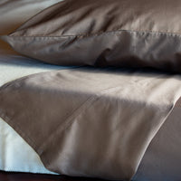 Organic Cotton 400 Thread Count Sateen Sheet Set