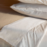 Organic Cotton 400 Thread Count Sateen Sheet Set