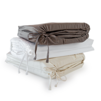 Organic Cotton 400 Thread Count Sateen Sheet Set