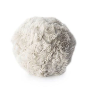 Toscana Real Sheep Fur Snowball Pillow