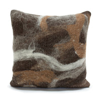 Tahoe Wool Pillow With Black Ribbon