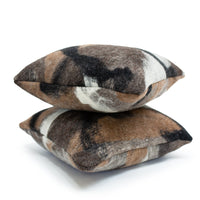 Tahoe Wool Pillow With Black Ribbon