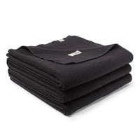 The JG Classic Blanket - Cashmere Blend - Black
