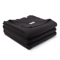 The JG Classic Blanket - Cashmere Blend in Black