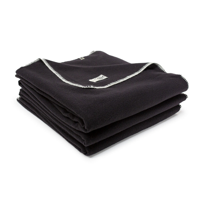 The JG Classic Blanket - Cashmere Blend in Black
