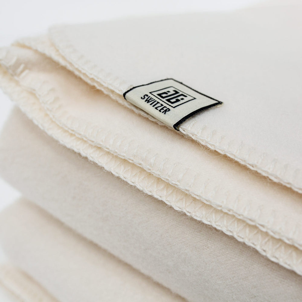 
                      
                        JG Classic Blanket - Lambswool - White
                      
                    