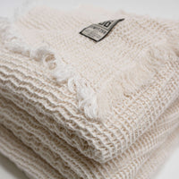 Summer Cotton + Linen Waffle Weave Euro Pillows