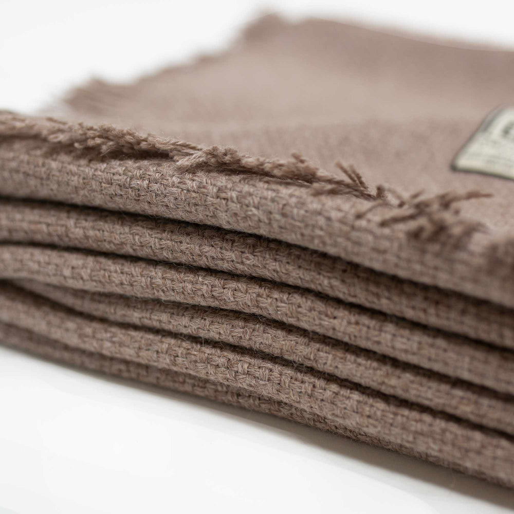 
                      
                        Baby Alpaca Throw - Mushroom Taupe
                      
                    
